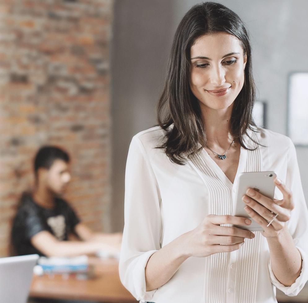 Cliente visualizando entrega pelo celular