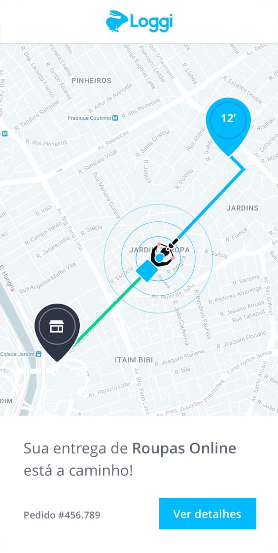 rastreio em tempo real